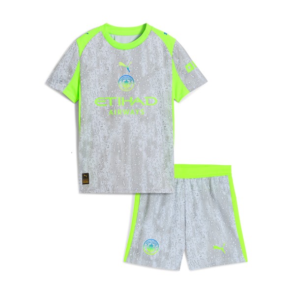 Camiseta Manchester City Tercera Niño 2025-2026